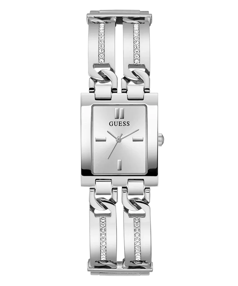Guess MOD ID  Ladies Silver Tone Analog Watch - GW0668L1