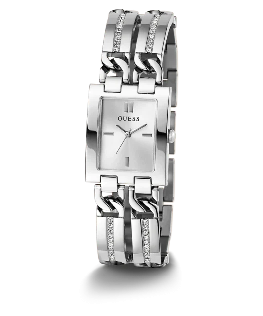 Guess MOD ID  Ladies Silver Tone Analog Watch - GW0668L1