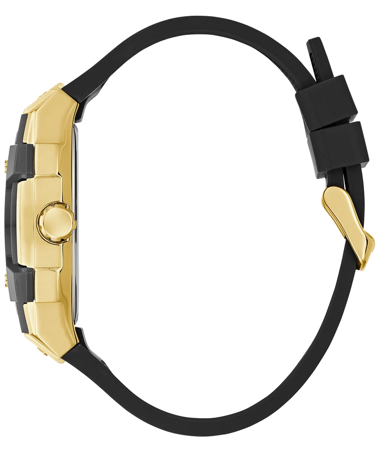 GUESS Dashboard Men's Gold Tone Multifunction Watch GW0798G2