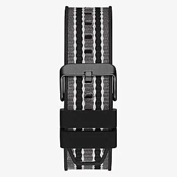 Guess Pilot Gunmetal Case Black Nylon/Silicone Watch - GW0415G3