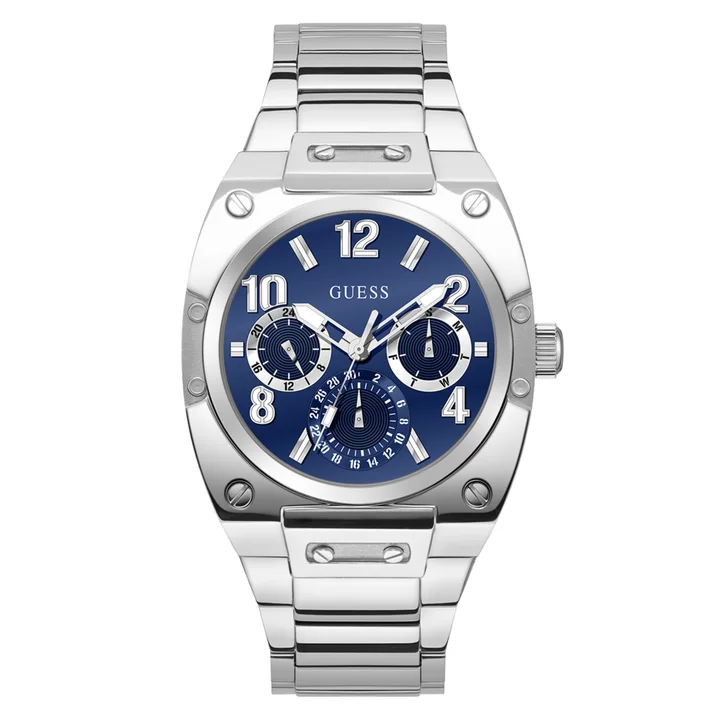 Guess Prodigy Blue Dial Men's Stainless Steel Watch - GW0624G1