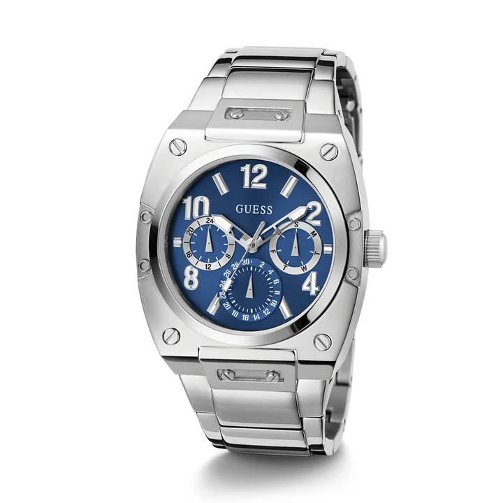 Guess Prodigy Blue Dial Men's Stainless Steel Watch - GW0624G1