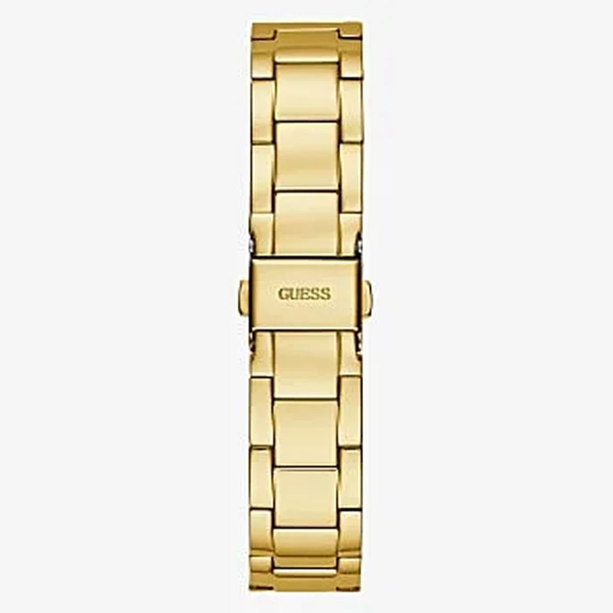 GUESS QUATTRO CLEAR GOLD TONE WATCH - GW0300L2