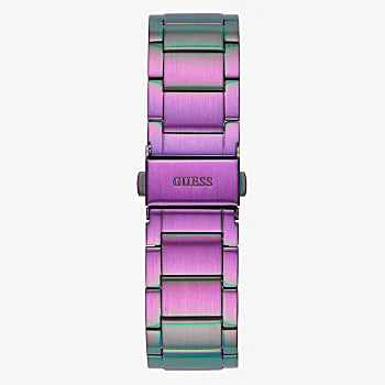Guess Reveal Iridescent Case Iridescent Stainless Steel Watch - GW0302L3