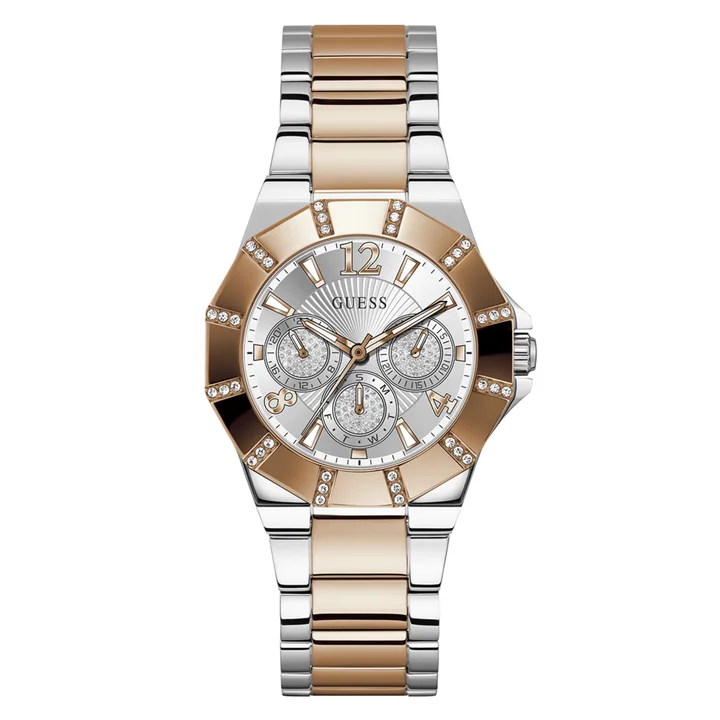 Guess Sunray Ladies Two-Tone Watch - GW0616L3