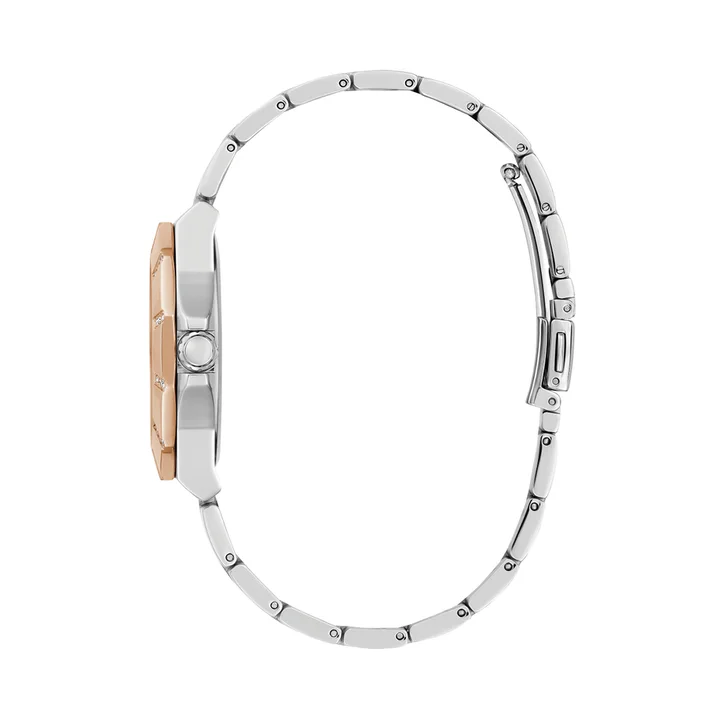Guess Sunray Ladies Two-Tone Watch - GW0616L3
