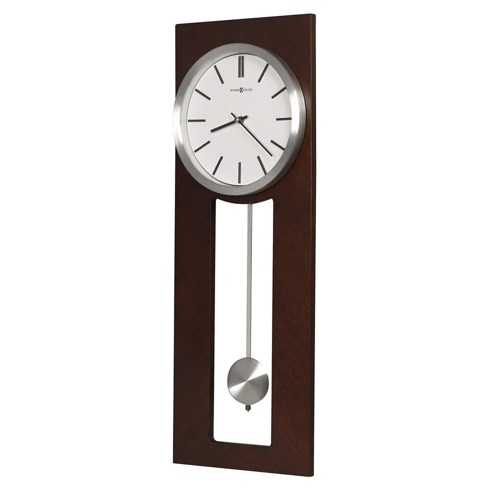 Howard Miller Madson Modern Wooden Frame Pendulum Wall Clock