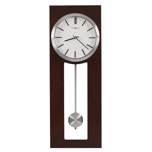 Howard Miller Madson Modern Wooden Frame Pendulum Wall Clock