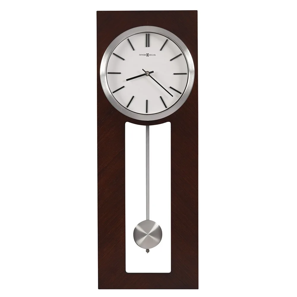 Howard Miller Madson Modern Wooden Frame Pendulum Wall Clock