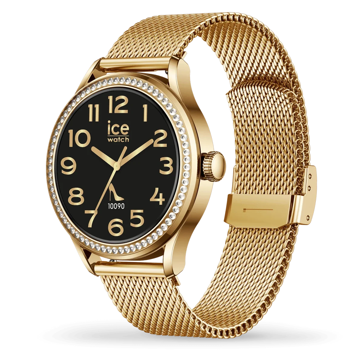 ICE Smart ST 2.0 Round 1.20 Gold Smartwatch - 025316