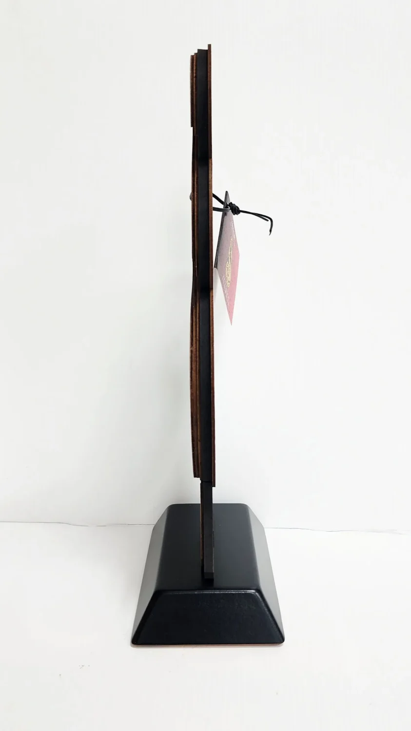 Large Award Pikorua Twist Award – NZ Paua Inlay Contemporary Artwork (370mm) - ALTW