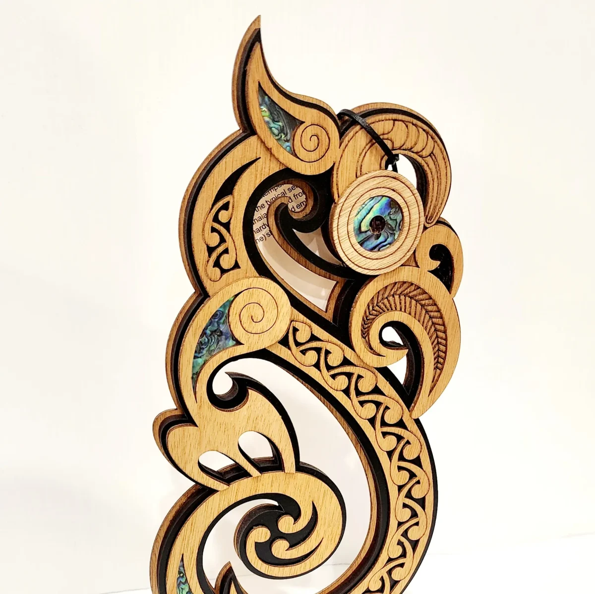Large Freestanding Manaia Carving