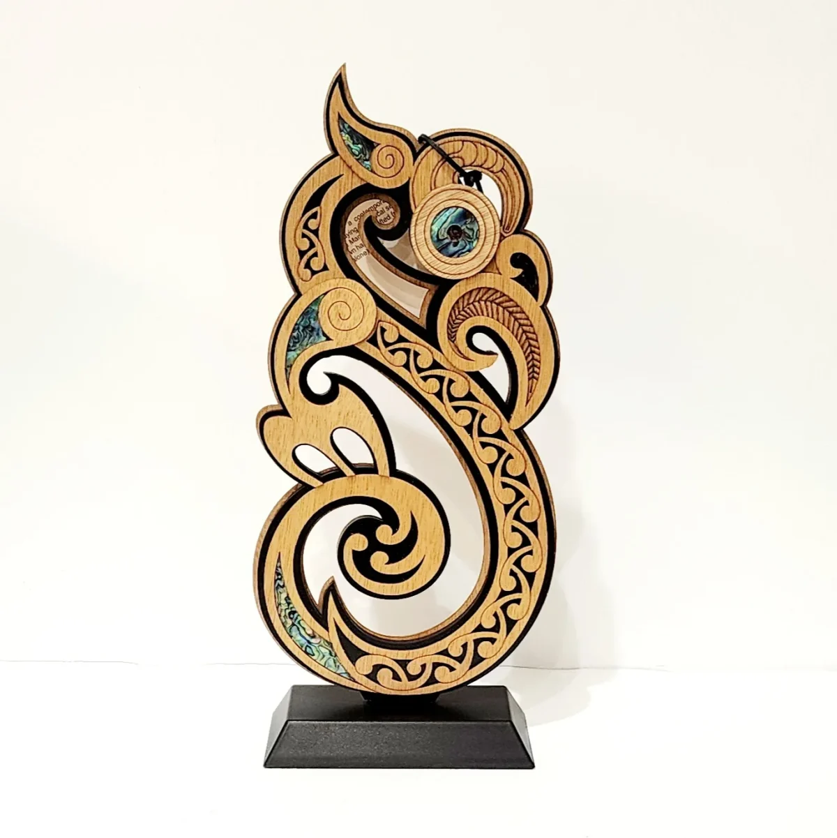 Large Freestanding Manaia Carving
