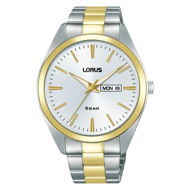 Lorus Gents Dresss Quartz Watch Silver Dial, 50m WR - RJ664AX-9