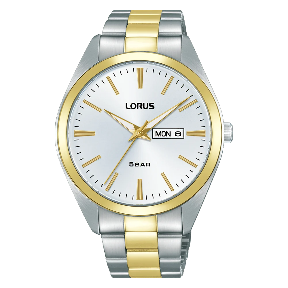 Lorus Gents Dresss Quartz Watch Silver Dial, 50m WR - RJ664AX-9