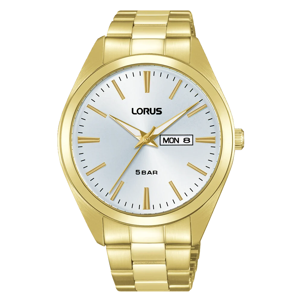 Lorus Gents Quartz 50m WR, Day & Date - RJ668AX-9