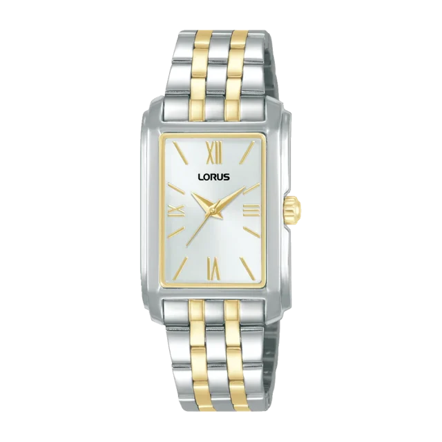 Lorus Ladies Dress Watch RRX73JX-9 Two Tone Stainless Steel Quartz 23.9mm