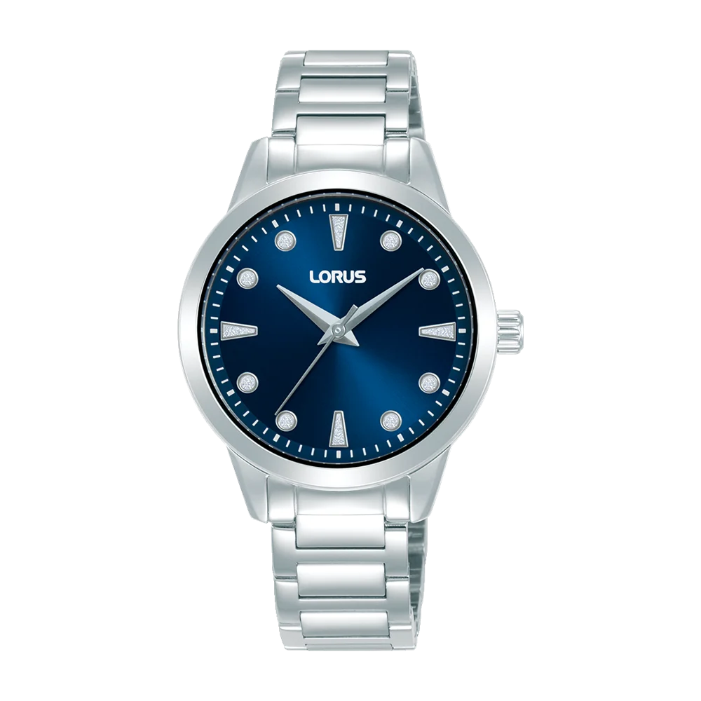 Lorus Ladies Quartz Dress Watch, Blue Dial, 50M WR - RG261YX-9