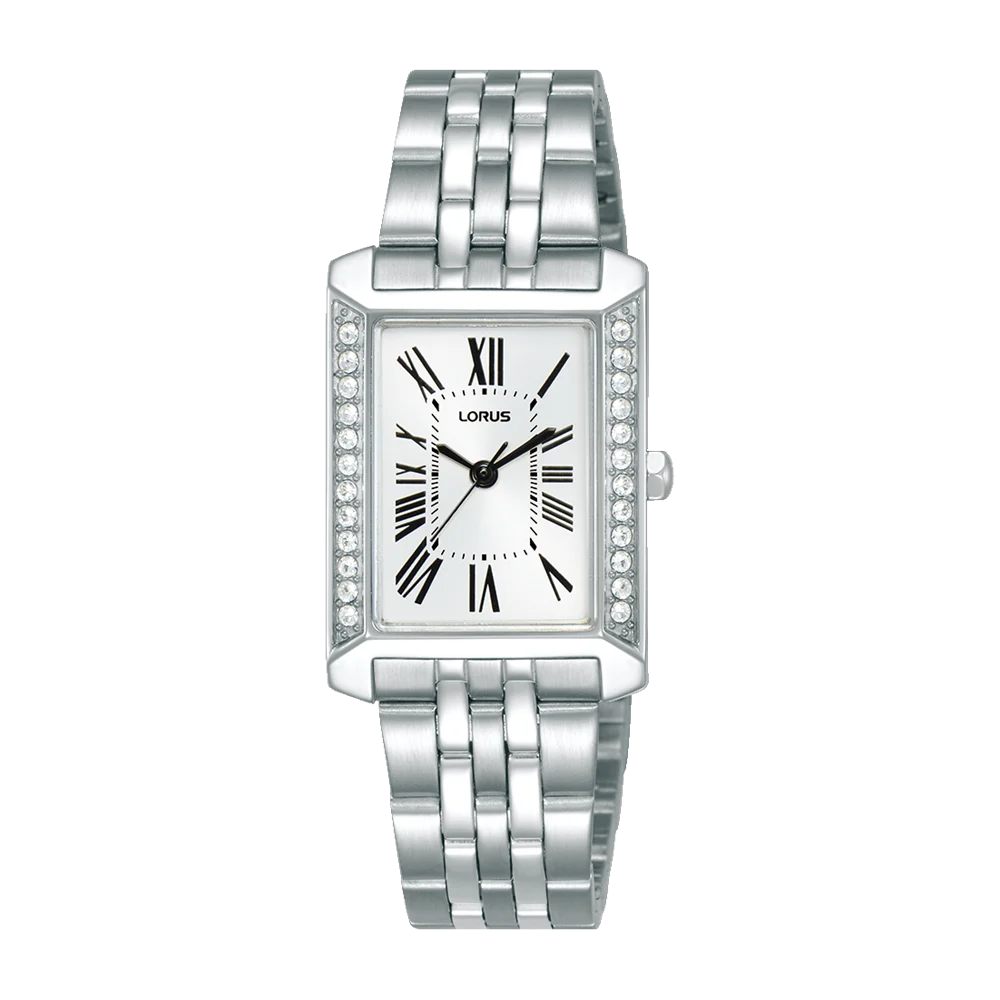 Lorus Ladies Quartz Dress Watch, Silver Dial, 50M WR - RG233YX-9