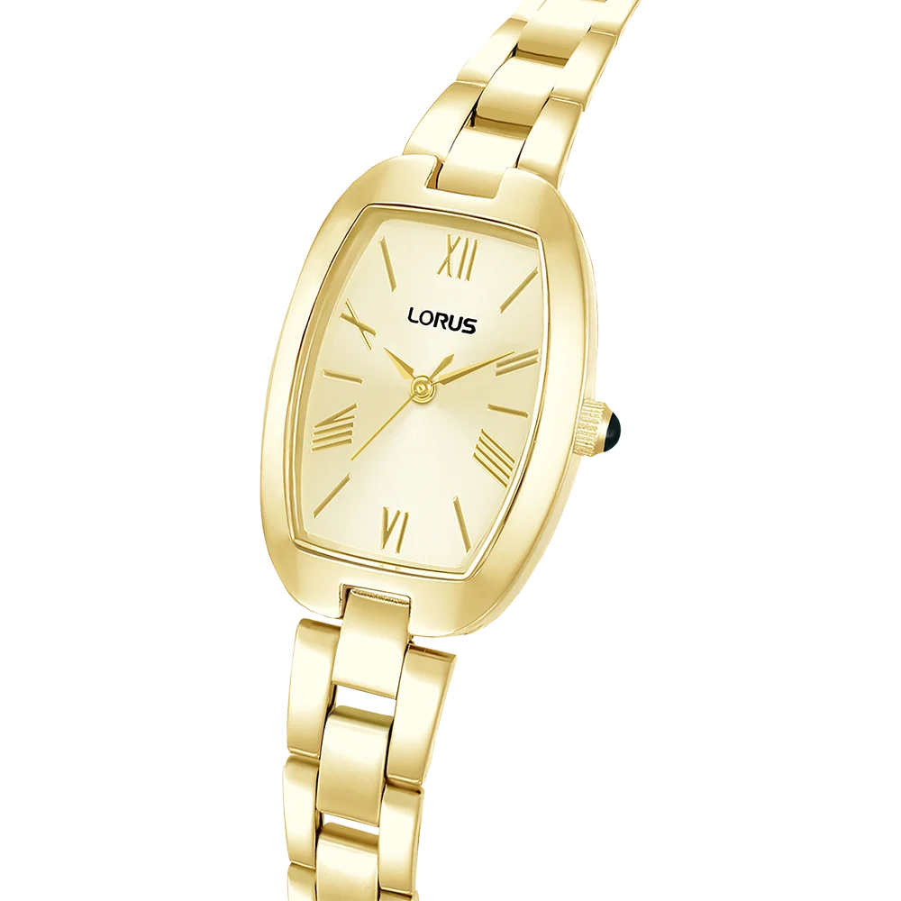 Lorus Ladies Quartz Gold Tone Dress Watch - RG224YX-9