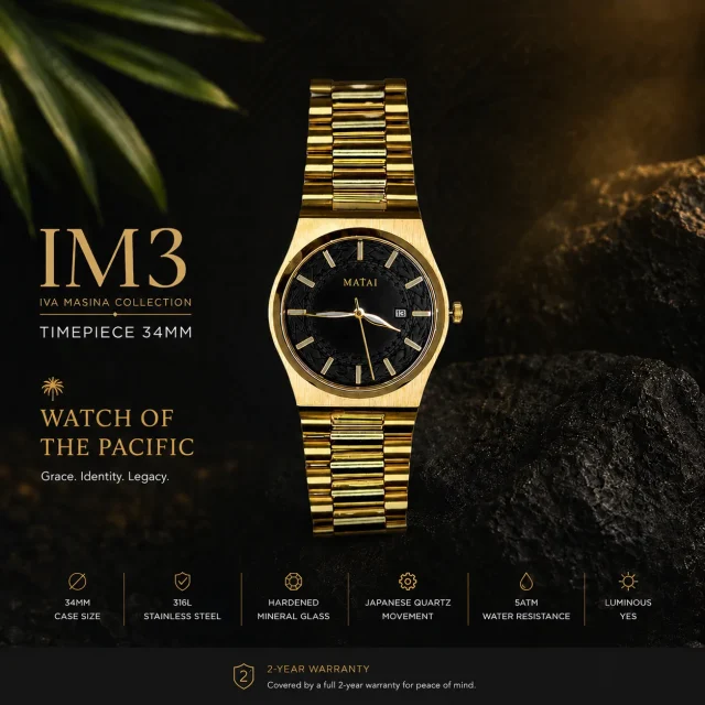 MATAI - IM3 Timepiece 34mm – Iva Masina Collection