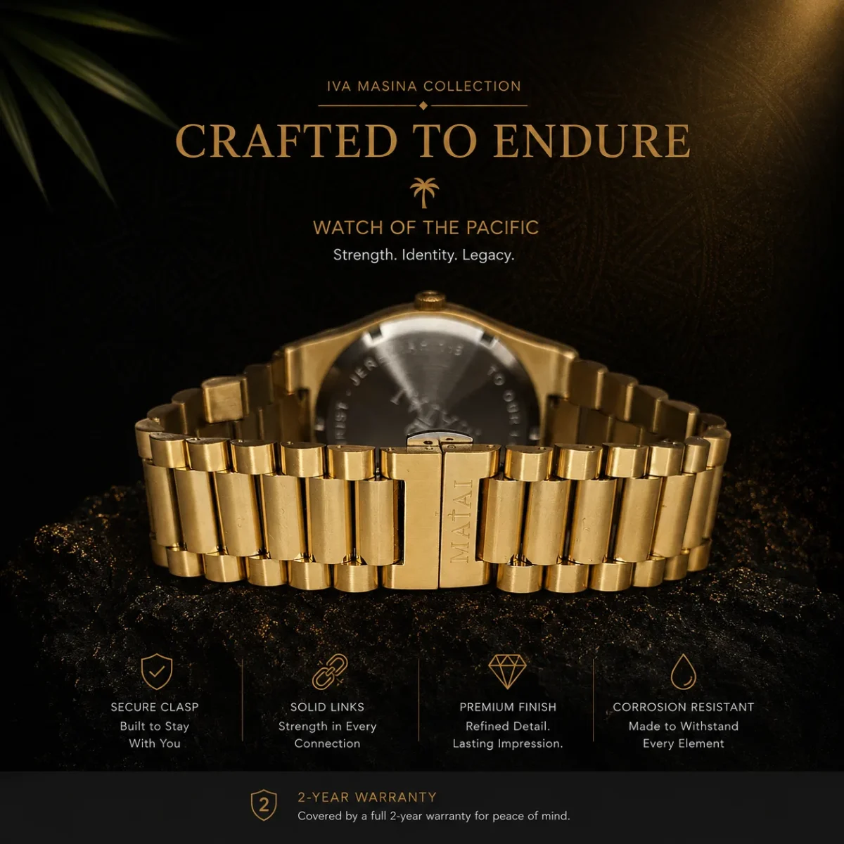 MATAI - IM3 Timepiece 40mm – Iva Masina Collection