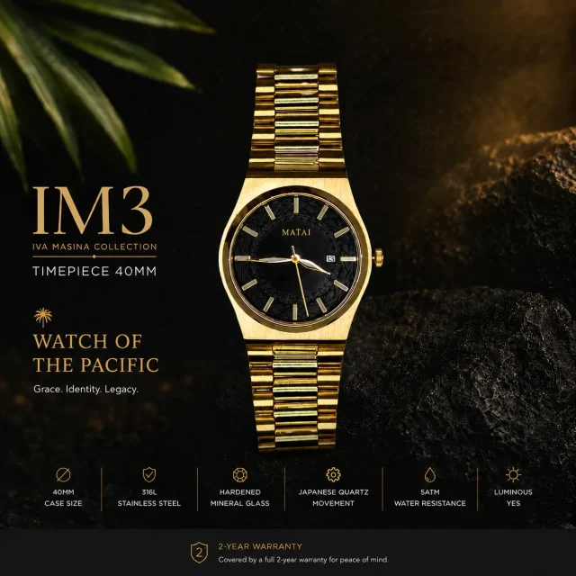 MATAI - IM3 Timepiece 40mm – Iva Masina Collection