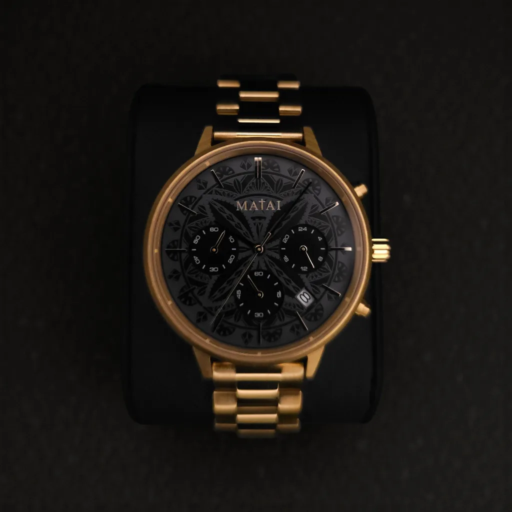 MATAI MANEA Collection 1:3 | Women Watch | Gold Black
