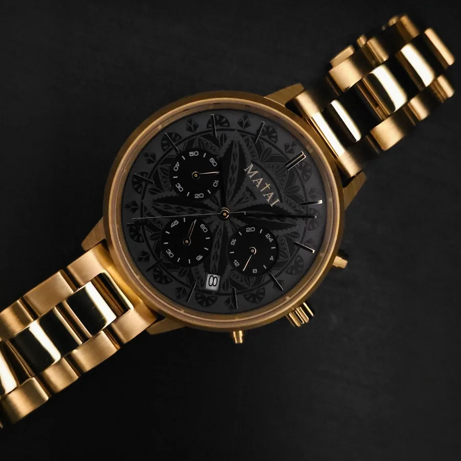MATAI MANEA Collection 1:3 | Women Watch | Gold Black
