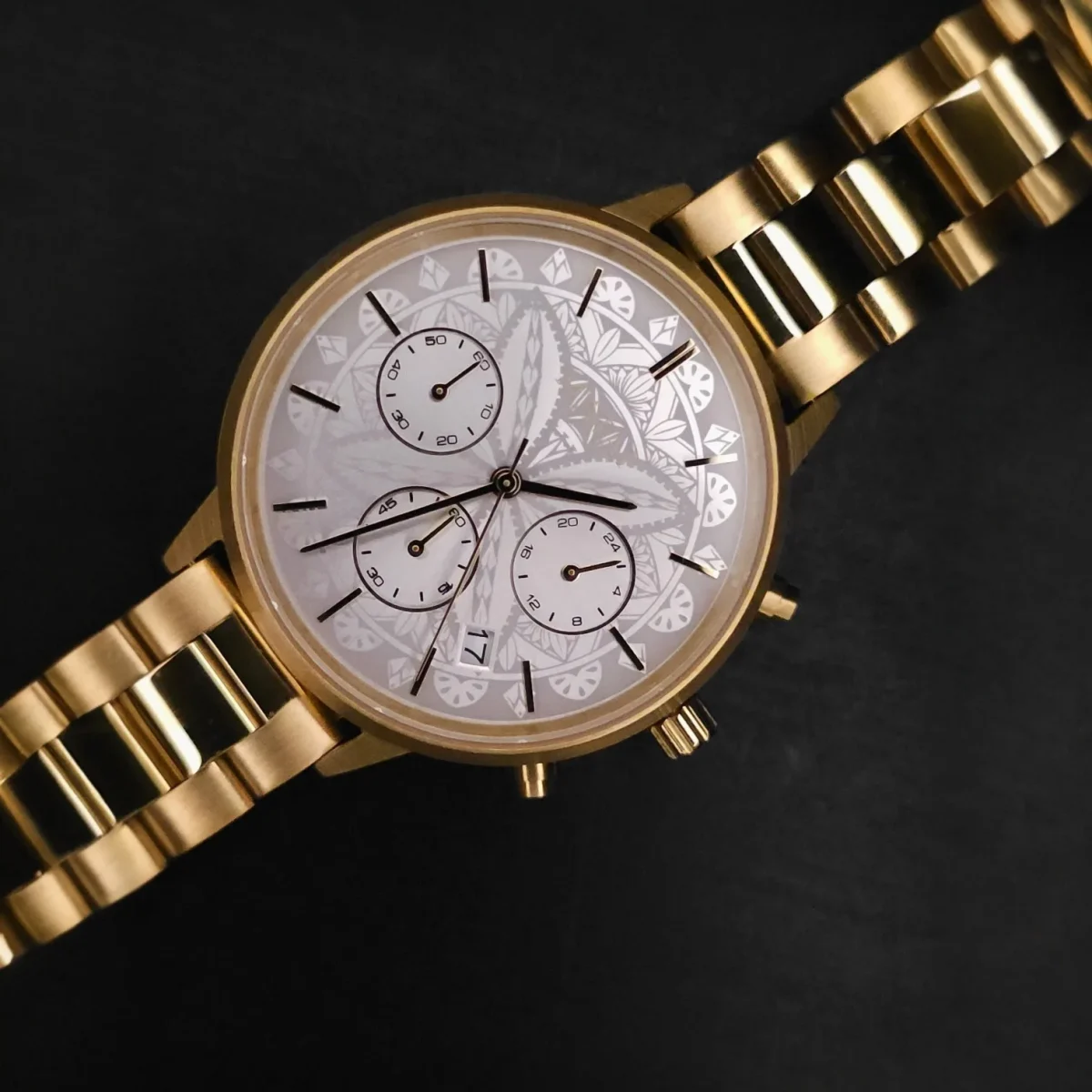 MATAI MANEA Collection 1:3 | Women Watch | Gold White