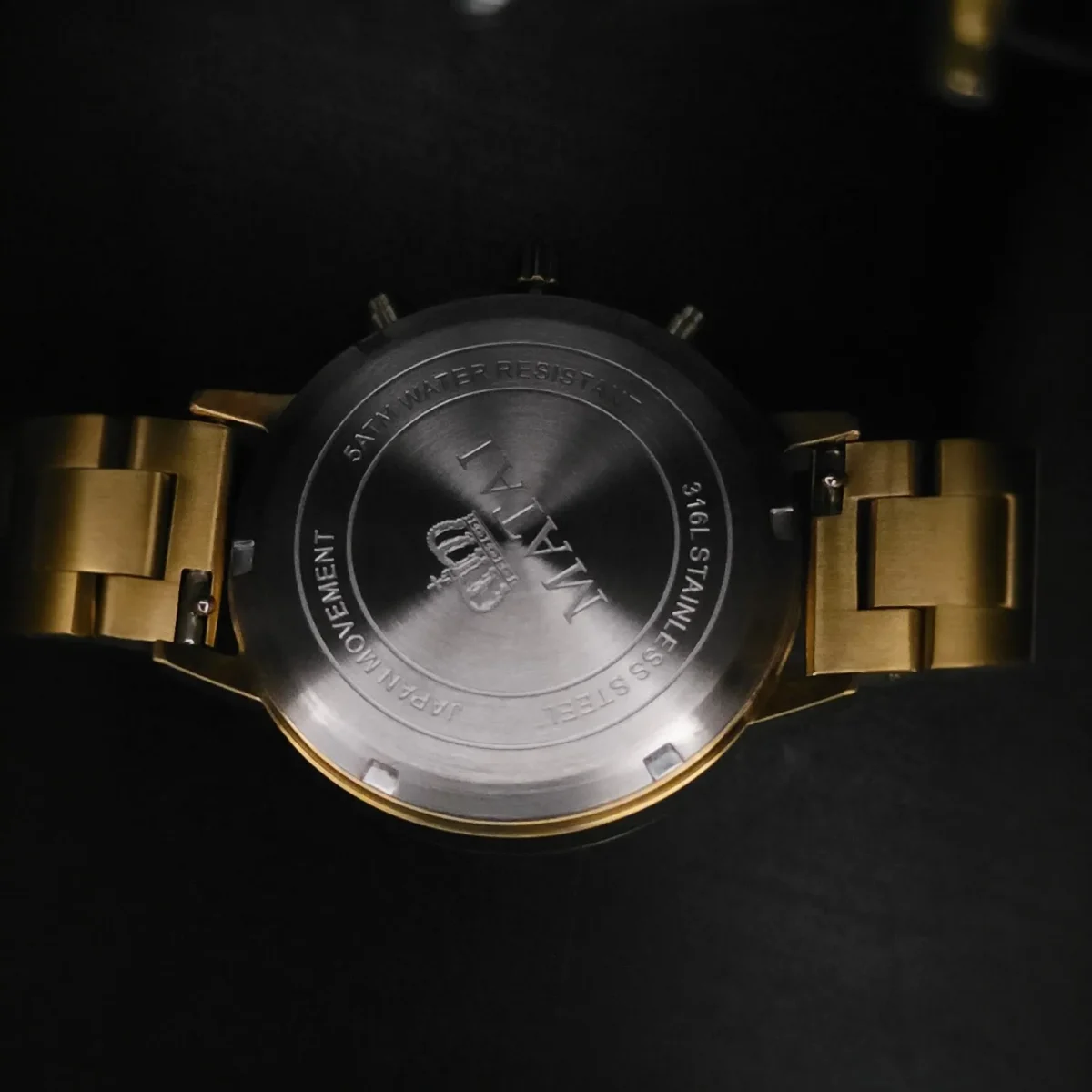 MATAI MANEA Collection 1:3 | Women Watch | Gold Black