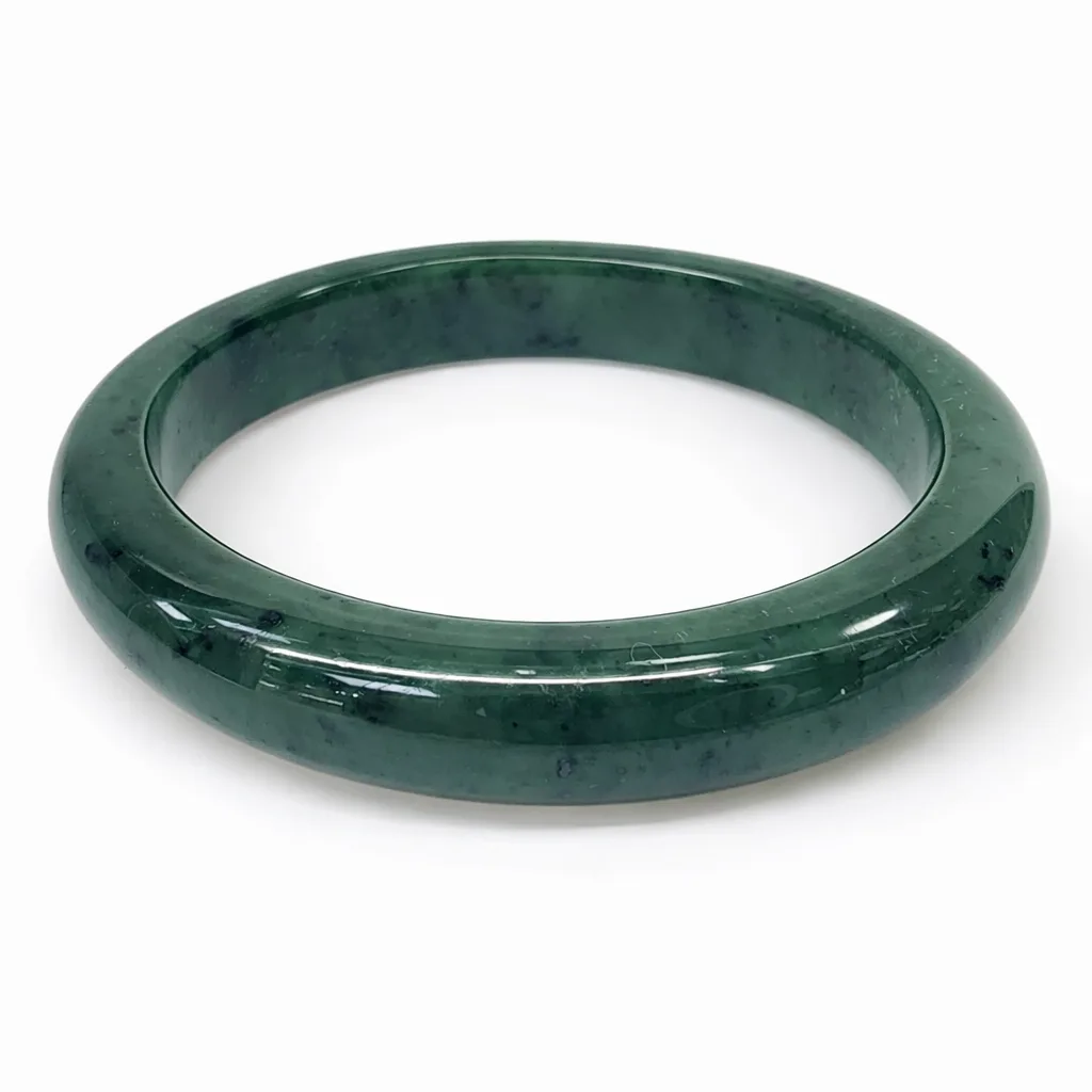 New Zealand Greenstone Bangle 65mm - GSJ65/01