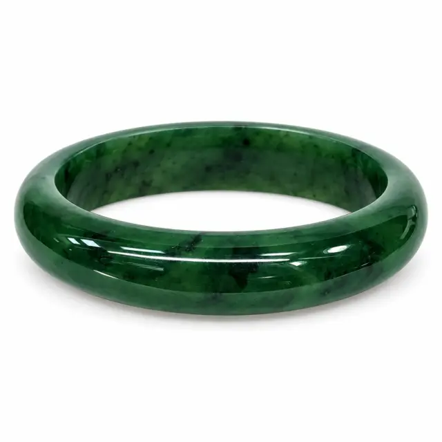 New Zealand Greenstone Bangle 65mm - GSJ65/01
