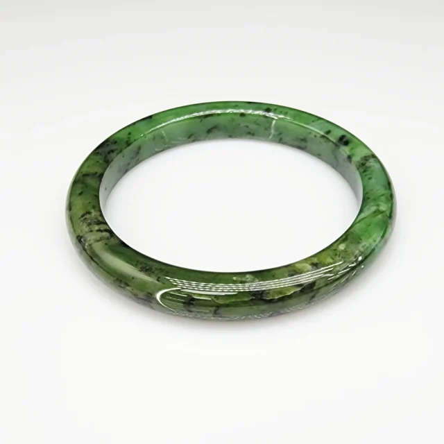 New Zealand Greenstone Bangle 70mm - BANWX.120