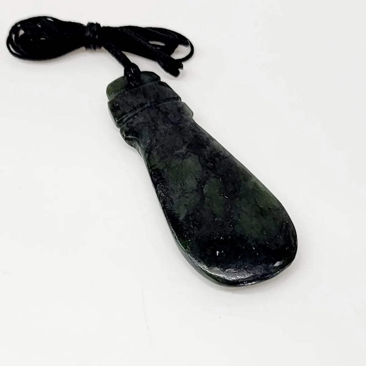 New Zealand Greenstone Mere Pendant