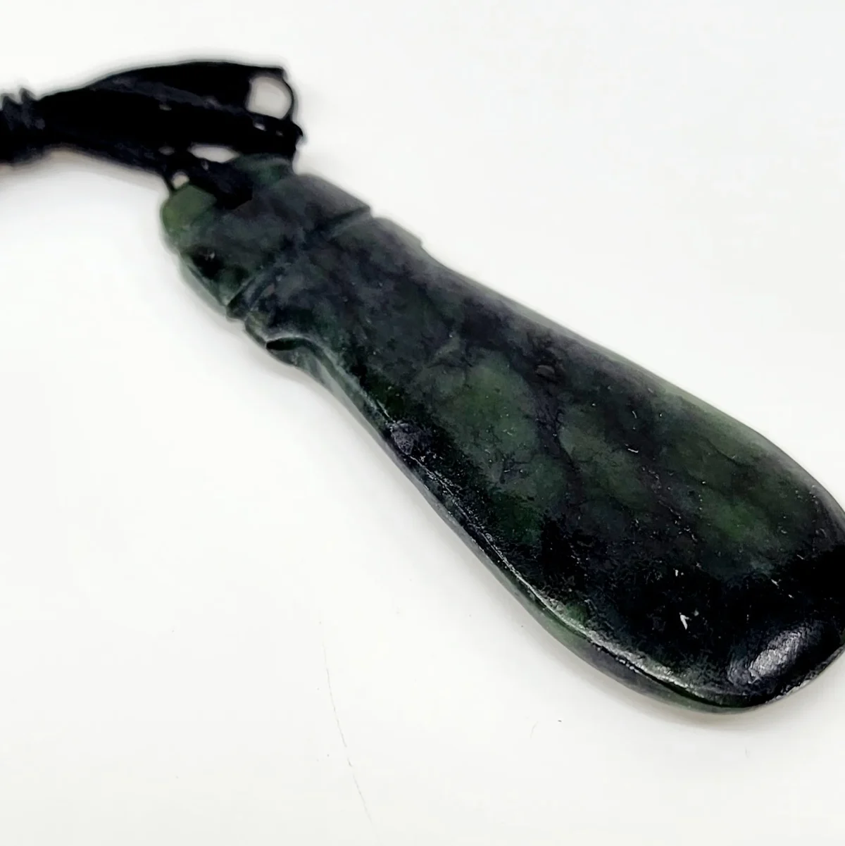New Zealand Greenstone Mere Pendant