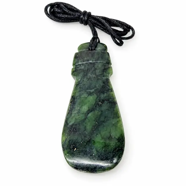 New Zealand Greenstone Mere Pendant