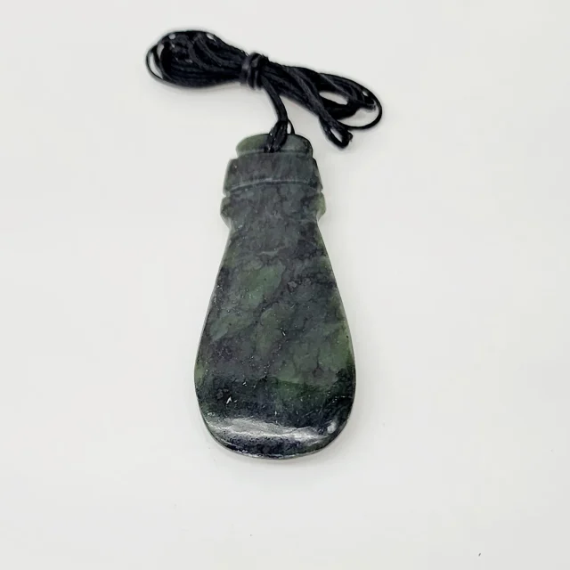 New Zealand Greenstone Mere Pendant