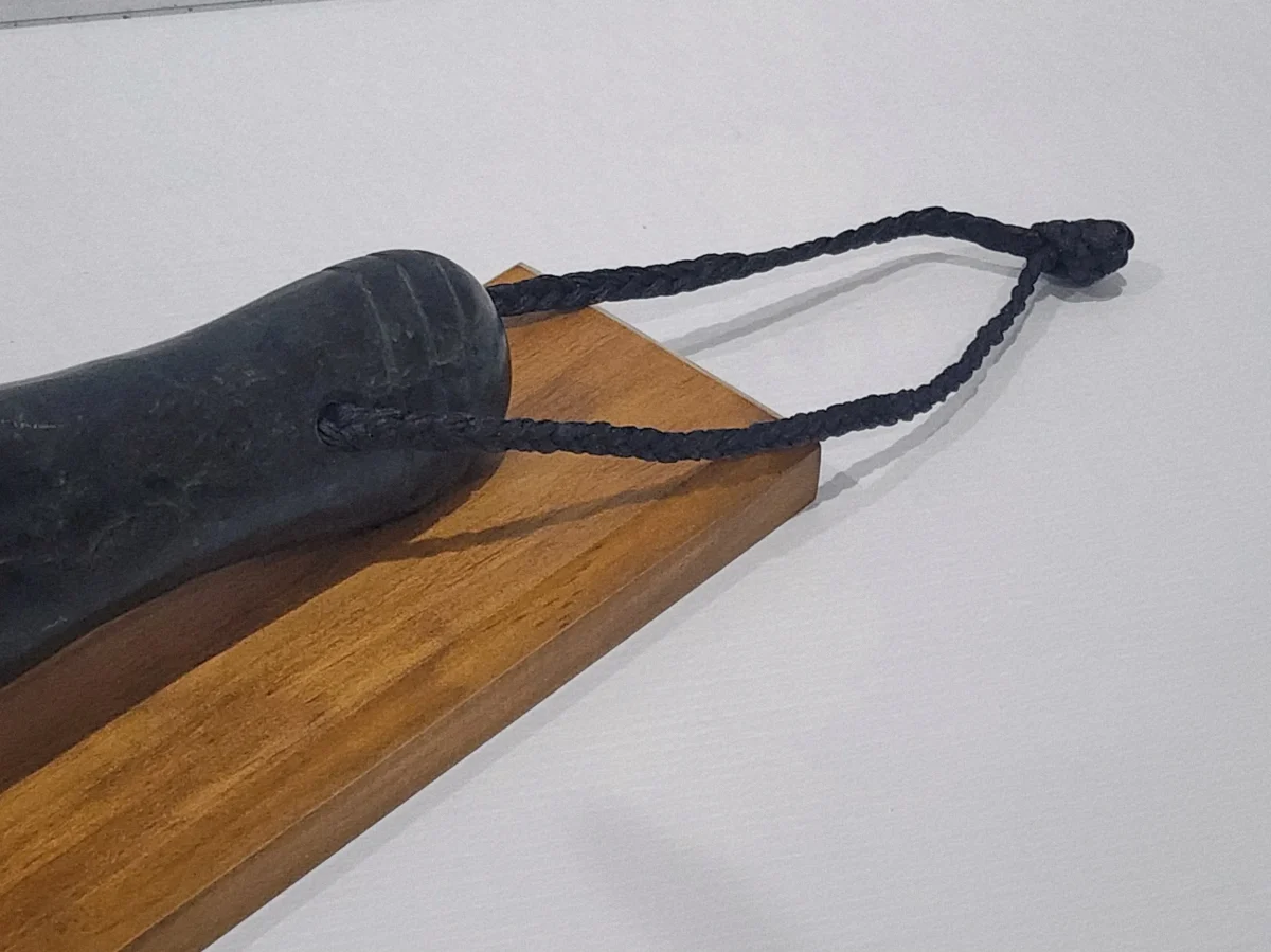 New Zealand Greenstone / Pounamu Mere (300mm Long) with Stand