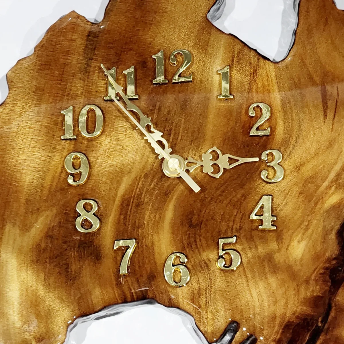 New Zealand Swamp Kauri Wall Clock Australia Map - KC-AUST