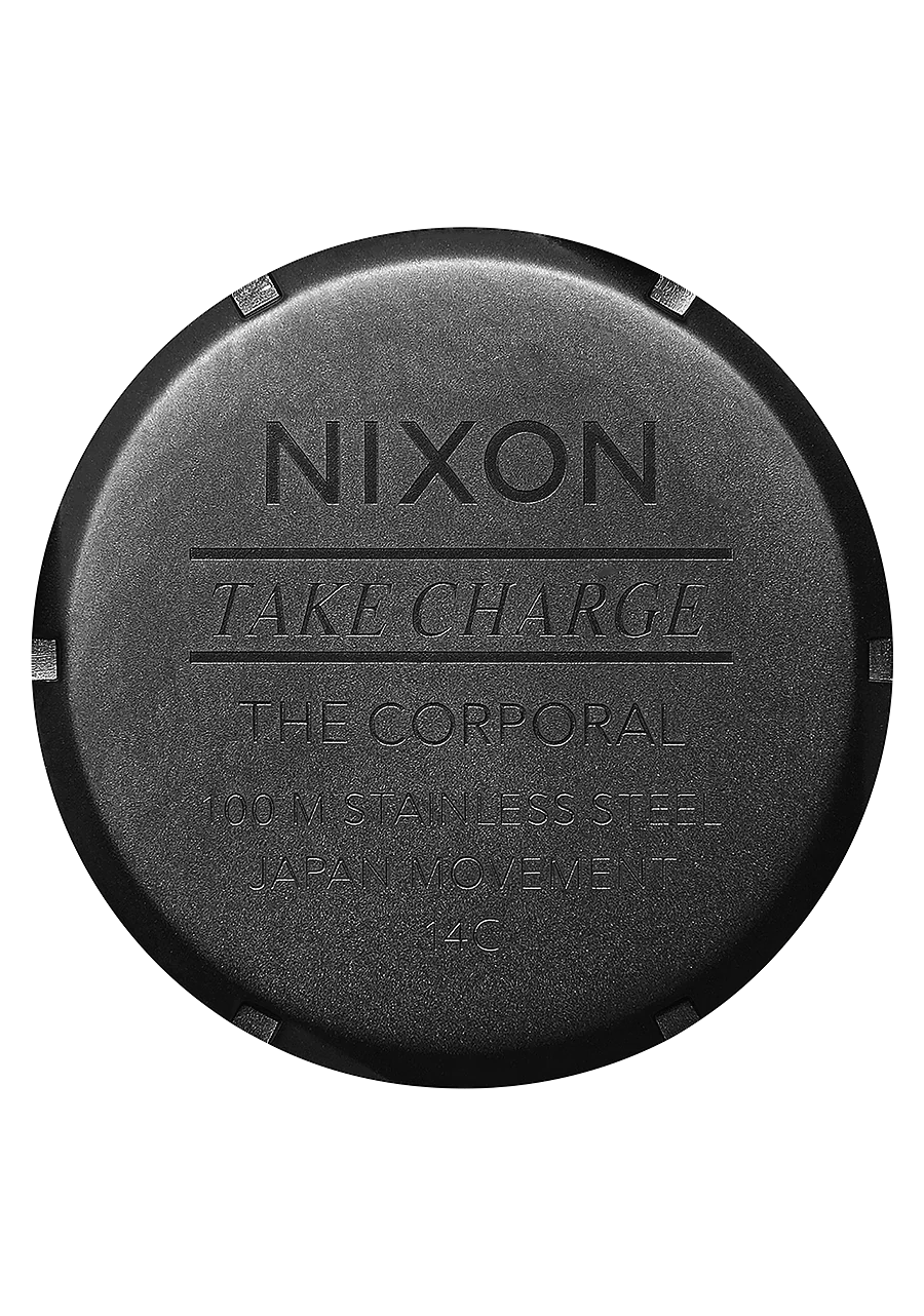 NIXON 48 mm Corporal Stainless Steel Watch - A346-001-00