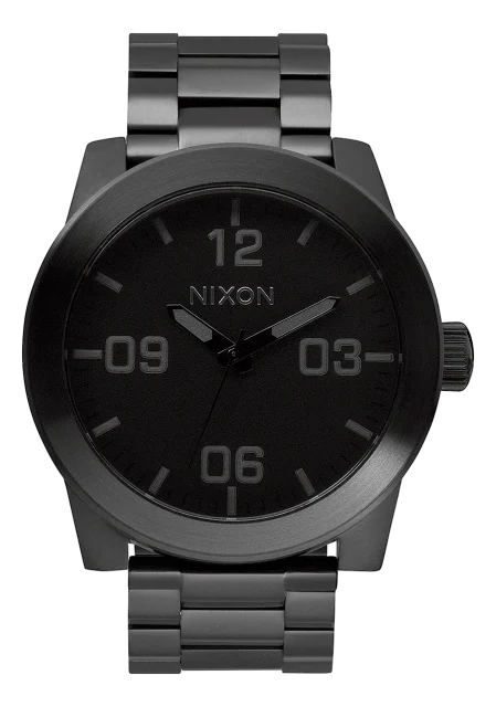 NIXON 48 mm Corporal Stainless Steel Watch - A346-001-00