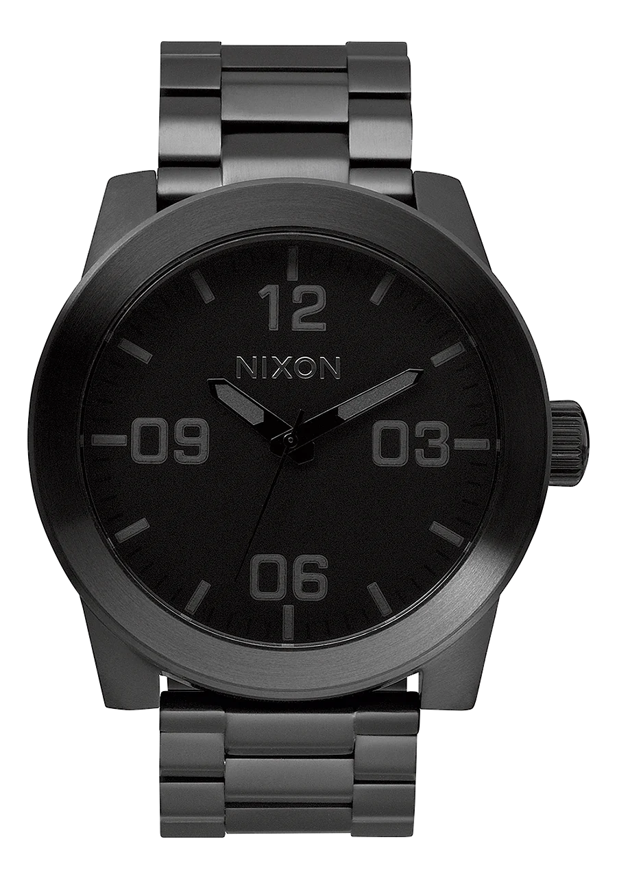 NIXON 48 mm Corporal Stainless Steel Watch - A346-001-00
