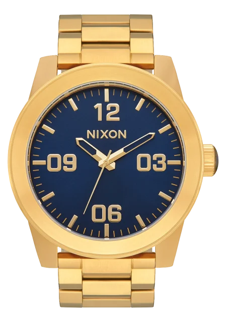 NIXON 48 mm Corporal Stainless Steel Watch - A346-3334-00