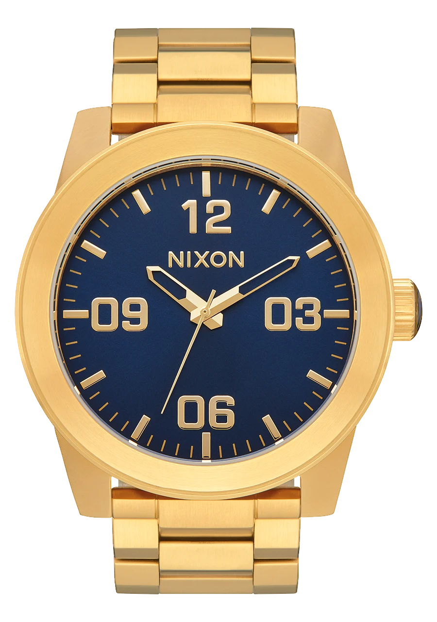 NIXON 48 mm Corporal Stainless Steel Watch - A346-3334-00
