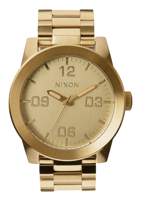 NIXON 48 mm Corporal Stainless Steel Watch - A346-502-00