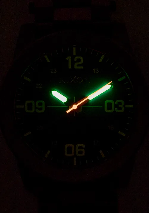 NIXON 48 mm Corporal Stainless Steel Watch – A346-5301-00