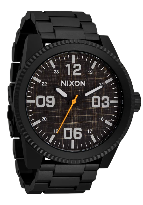 NIXON 48 mm Corporal Stainless Steel Watch – A346-5305-00