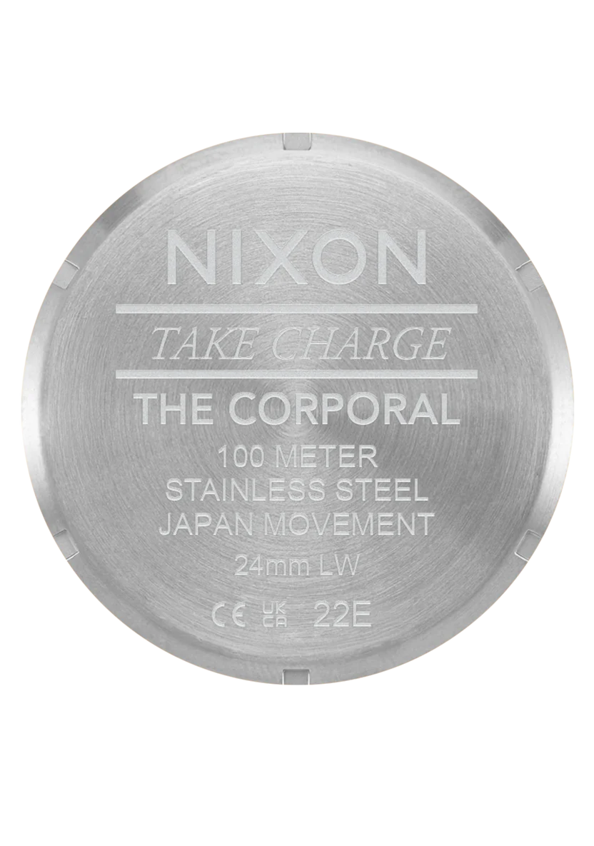 NIXON 48 mm Corporal Stainless Steel Watch - A346-5383-00