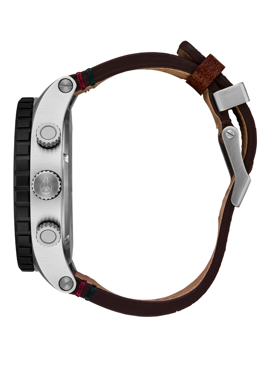 NIXON 51-30 Chrono Leather Watch - A1392-5341-00